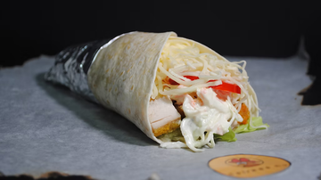4. Csirkés wrap