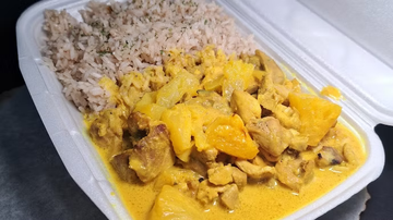 India csirke rizzsel